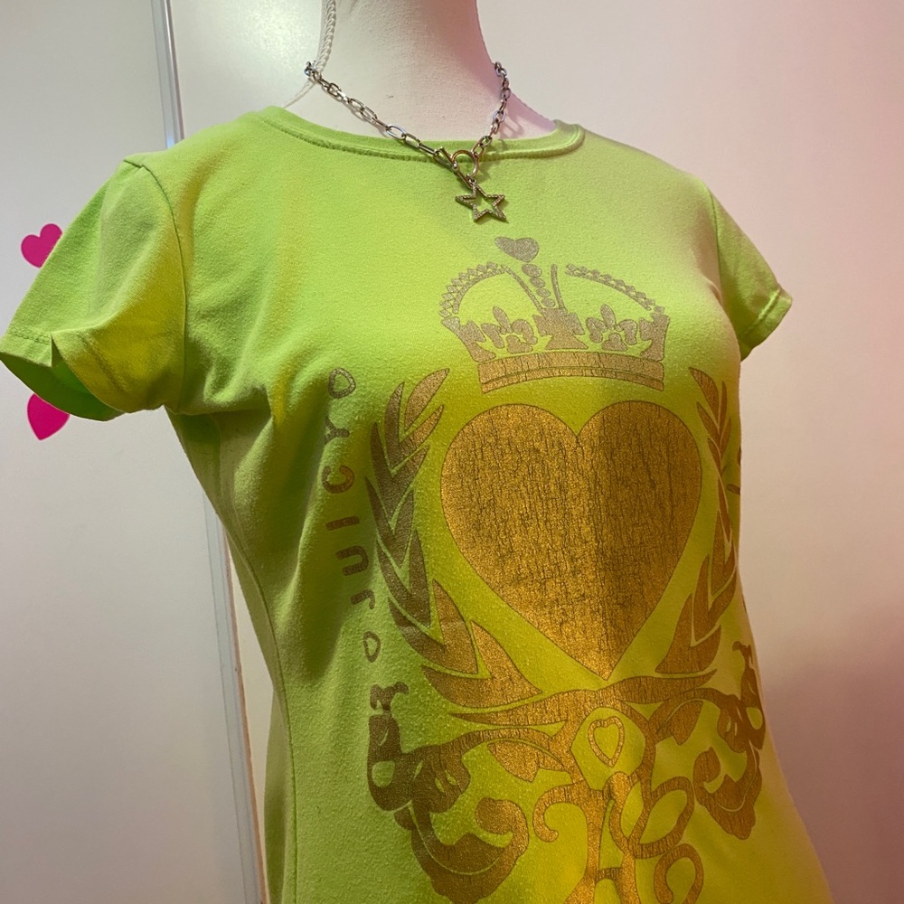 JUICY Via Bella Green Tee - Picture 2 of 6